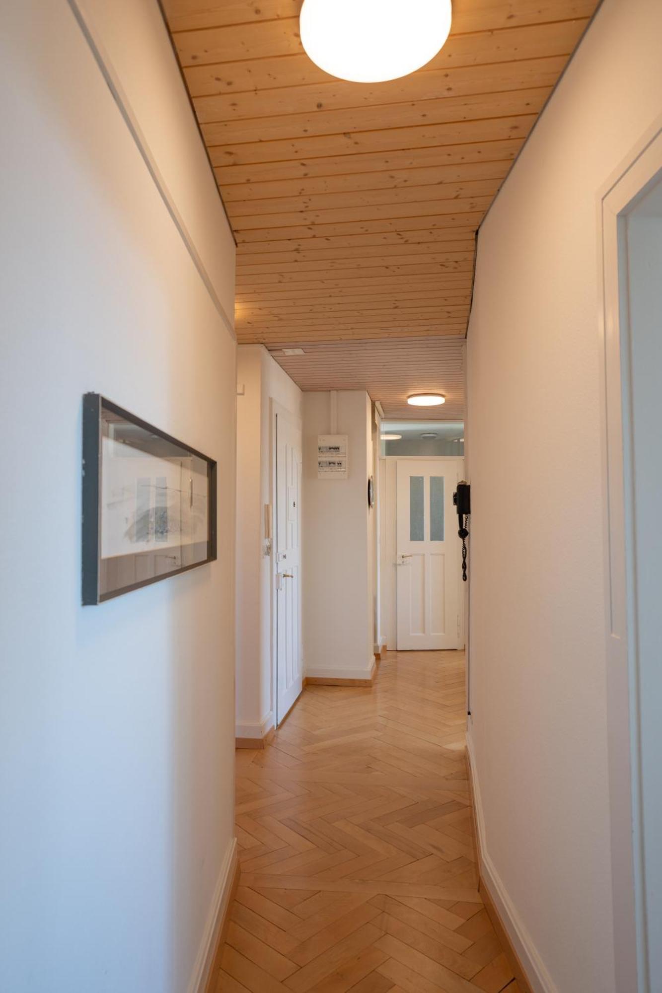 Charmante Altbauwohnung Am Rhein Basel Exterior photo